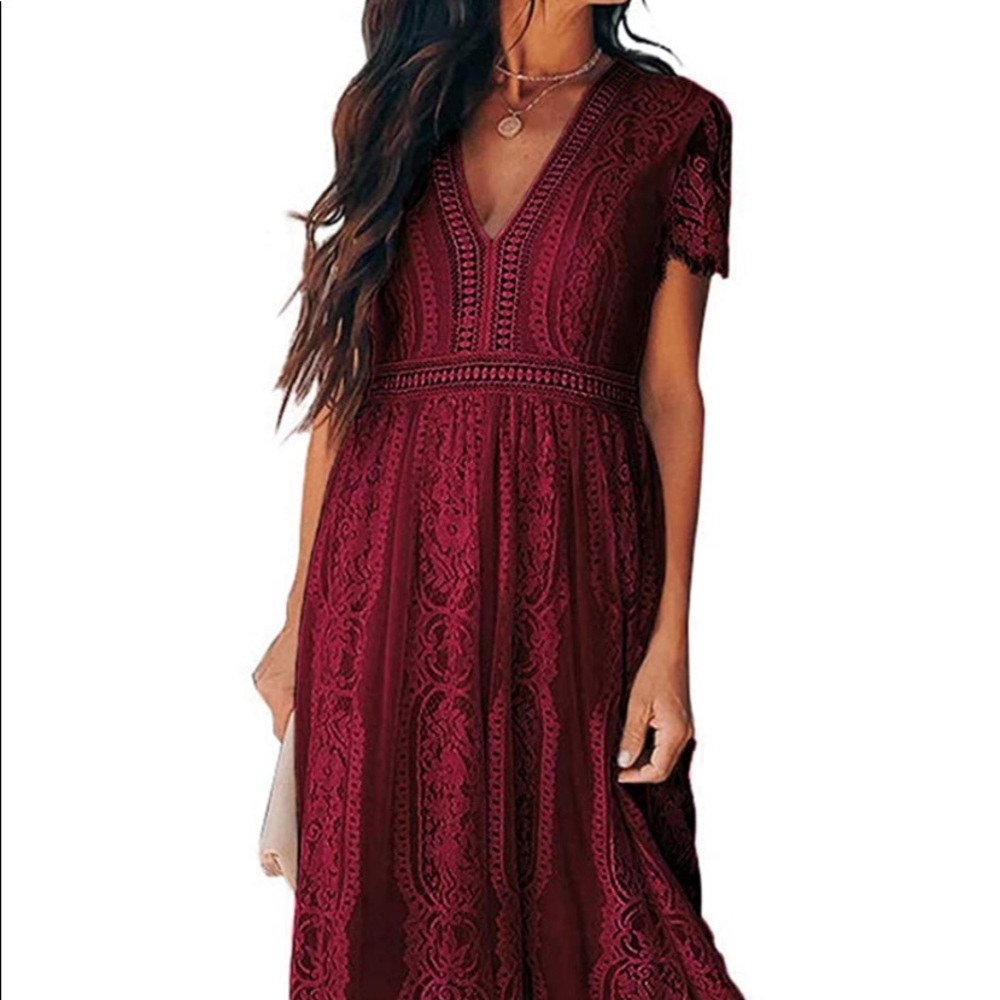 Lace dress, size large